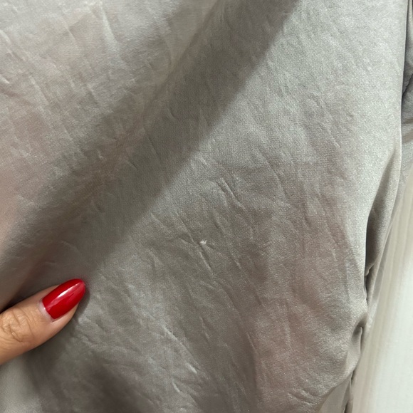 Aritzia Portrait Satin Midi Dress - Picture 5 of 5